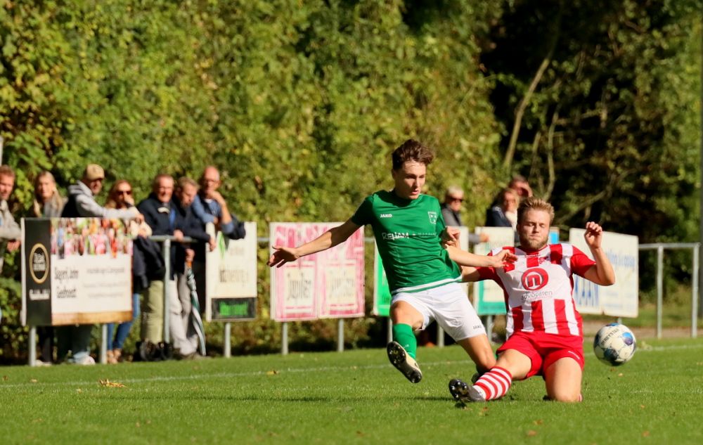 Belangrijke thuisoverwinning groen-witten op Sluis