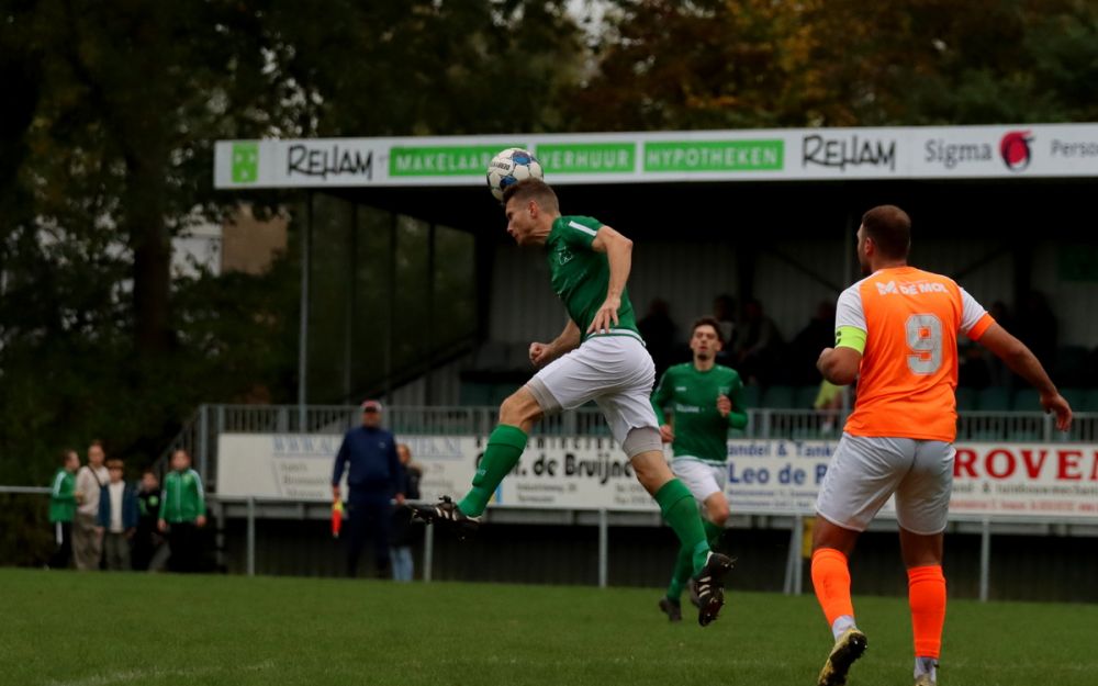 Groen-witten stunten tegen koploper De Patrijzen