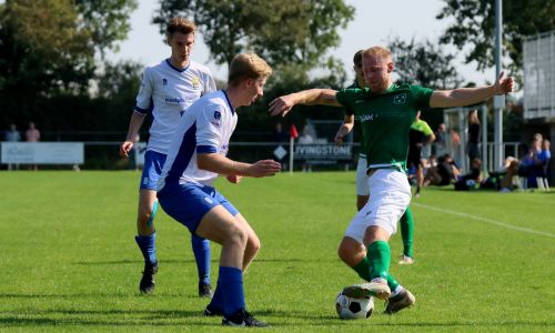 Doelpuntloze remise groen-witten op bezoek bij Nieuwland