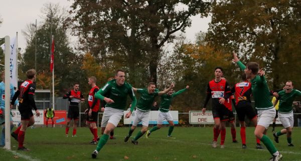 Groen-witten boeken tegen Oostburg derde achtereenvolgende overwinning